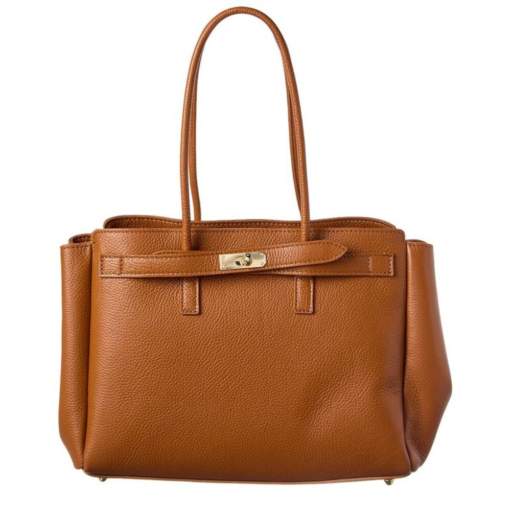 Isabella Rossetti Arden Leather Handbag, Brown